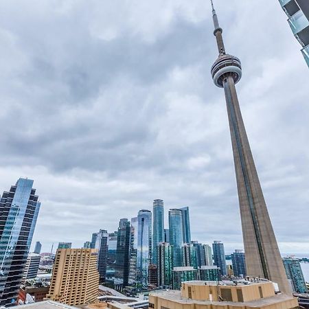 Chol Furnished Suites Heart Of Downtown Toronto, 2 Beds, Free Parking, Cn Tower View Exterior foto